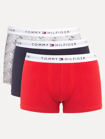 Pack de 3 Bóxers Elásticos de Algodón Tommy Hilfiger