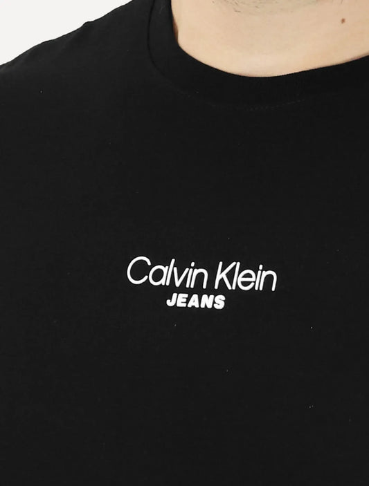 Camiseta con Logo Frontal Calvin Klein Jeans